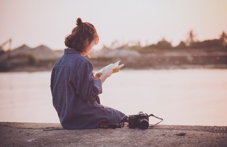 Lettura al tramonto