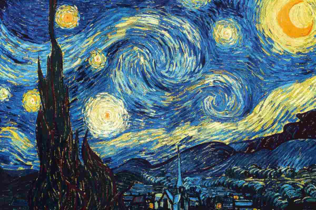 notte stellata van gogh